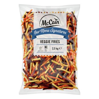 MCCAIN Veggie Fries zöldséghasáb 2,5 kg
