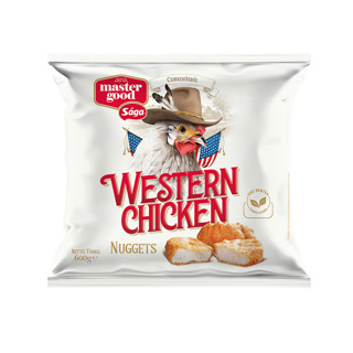 SÁGA Western Chicken Nuggets 21g(+/-3g)/db 600g