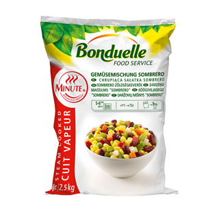 BONDUELLE Sombreró Minute zöldségkeverék 2,5 kg
