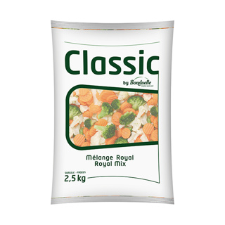 CLASSIC Royal zöldségkeverék 5x2,5kg