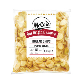 McCain Dollár Chips burgonyakarika 4x2,5kg