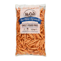 McCain sweet potato fries 2.5kg