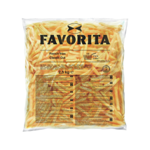 FAVORITA French fries (9x9 mm) 2.5 kg
