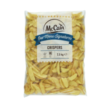 McCain Crispers V-cut skin-on potato 2.5 kg