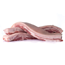 Skin-on Bacon (approx. 2.5-3kg/vac) ~15kg