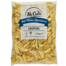 MCCAIN Crispers V vágású héjas burgonya 2,5 kg