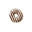 LL Mini Chocolate Striped Ring Donut 21g/piece 120pcs/#